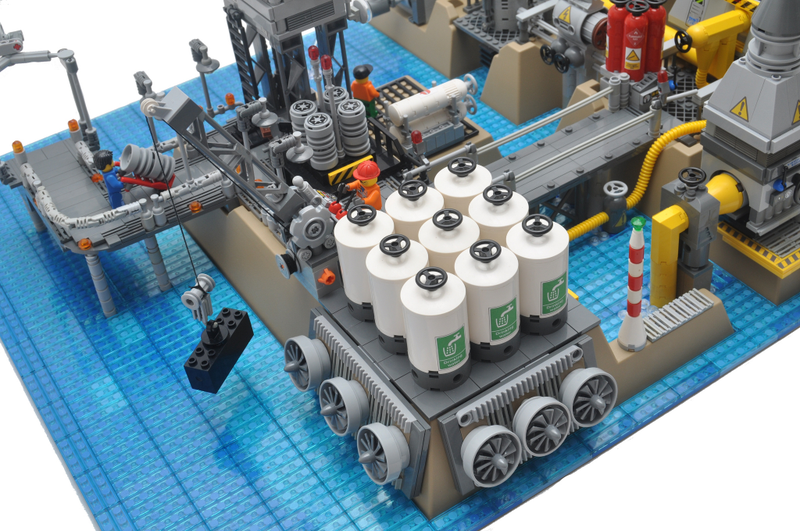 Illustration for article titled Until today, you never knew you wanted a LEGO desalination plant